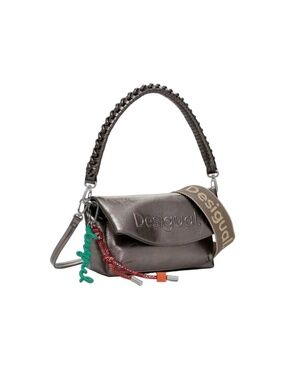 Half Logo Trokel Dark Silver Bag